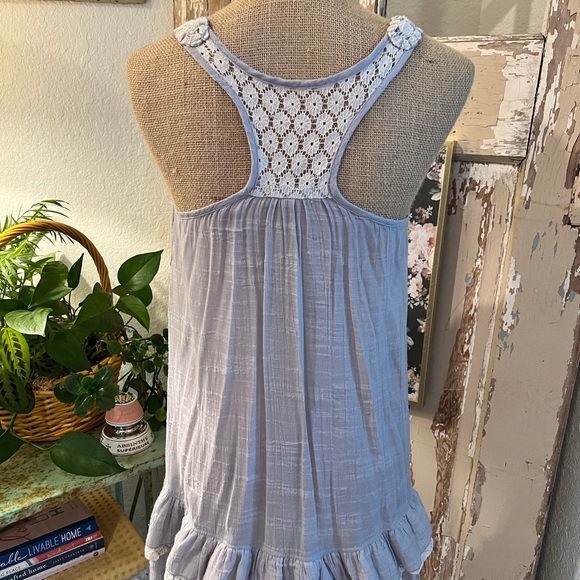 Blue Bird Racer back Tunic Size Small - Picture 5 of 5